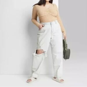 Wild Fable | High Rise Dad Jean